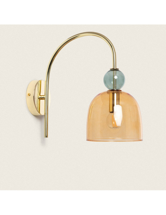 Lampe Murale Métal et Verre Baudelaire Lampe Murale Métal et Verre Baudelaire