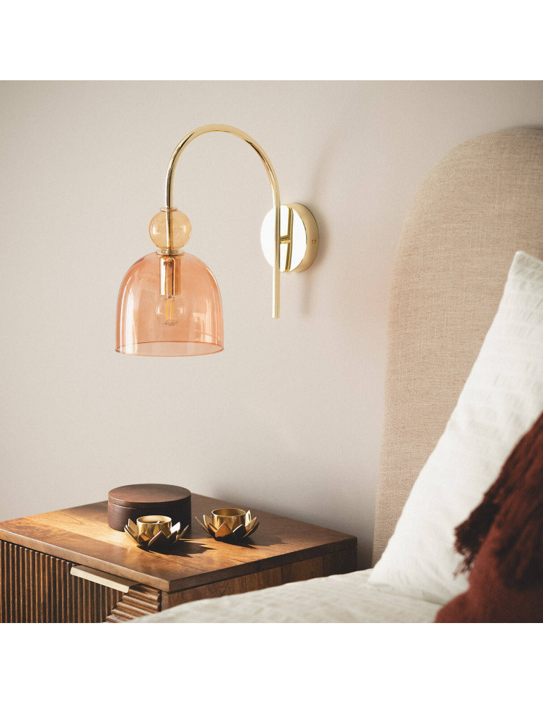 Lampe Murale Métal et Verre Baudelaire