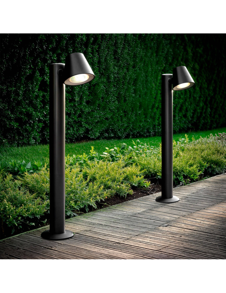 Balise Extérieure en Saillie 70cm Acier Inoxydable Oroco