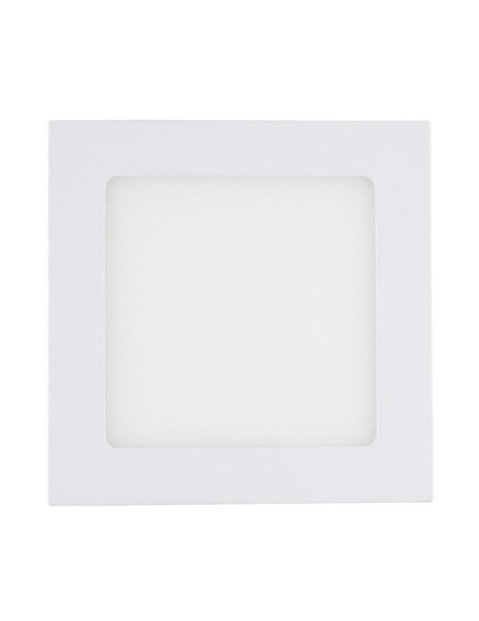 Dalle LED 9W Carrée Extra-Plate Coupe 135x135 mm