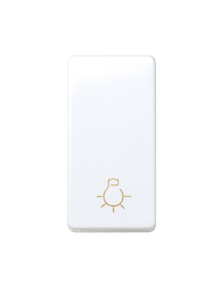 Bouton-Poussoir Simple Étroit avec Voyant SIMON 27 Play 27151