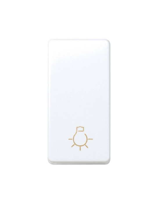 Bouton-Poussoir Simple Étroit avec Voyant SIMON 27 Play 27151