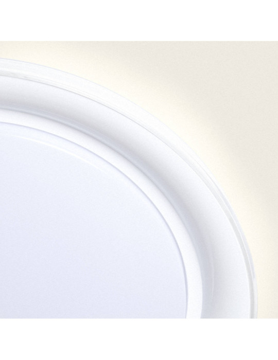 Plafonnier LED 24W Rond Métal CCT Sélectionnable Karry