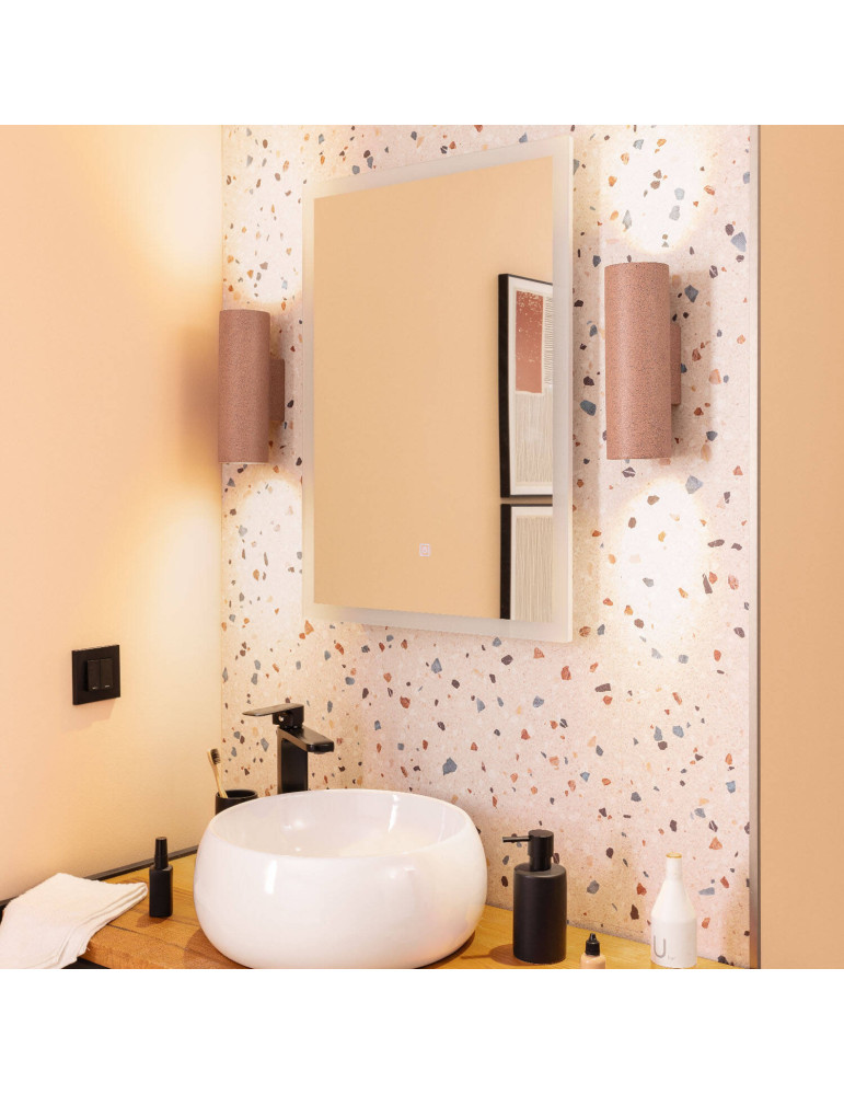 Applique Murale Extérieure Ciment Éclairage en Double Face Banjar