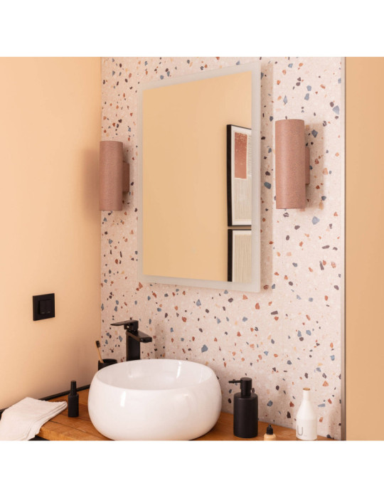 Applique Murale Extérieure Ciment Éclairage en Double Face Banjar