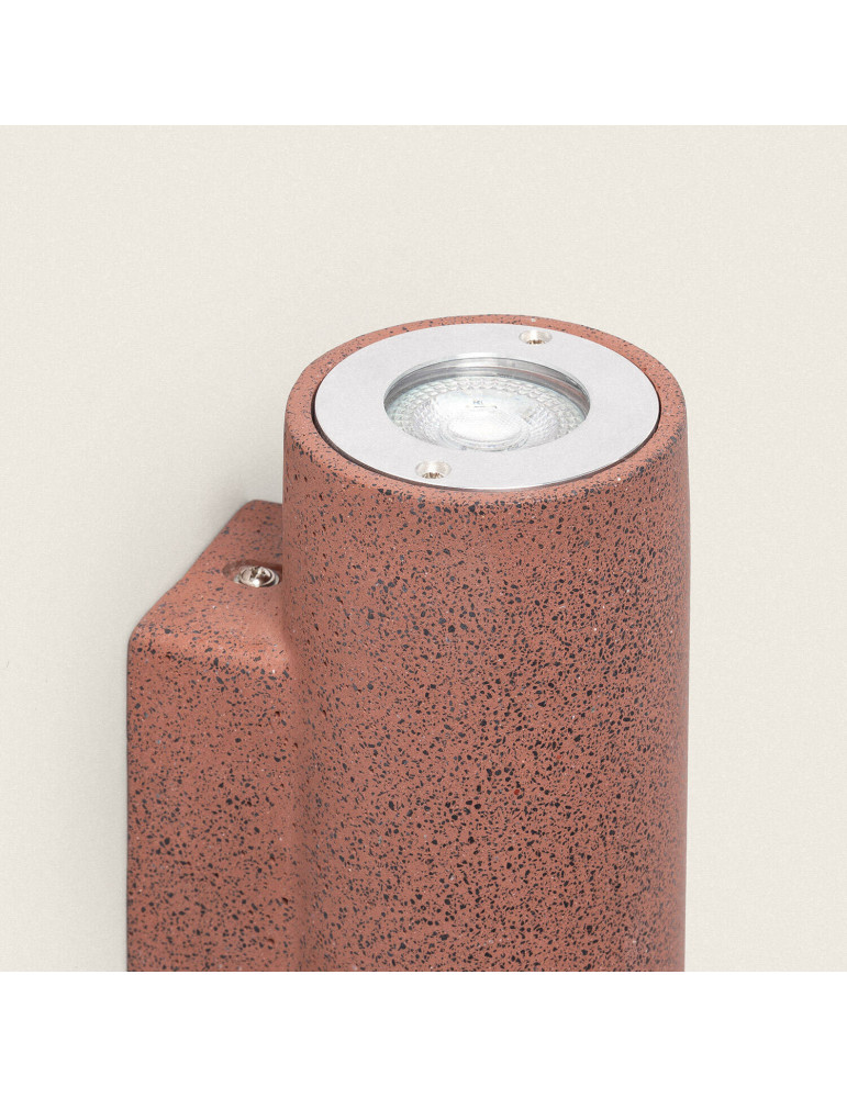 Applique Murale Extérieure Ciment Éclairage en Double Face Banjar