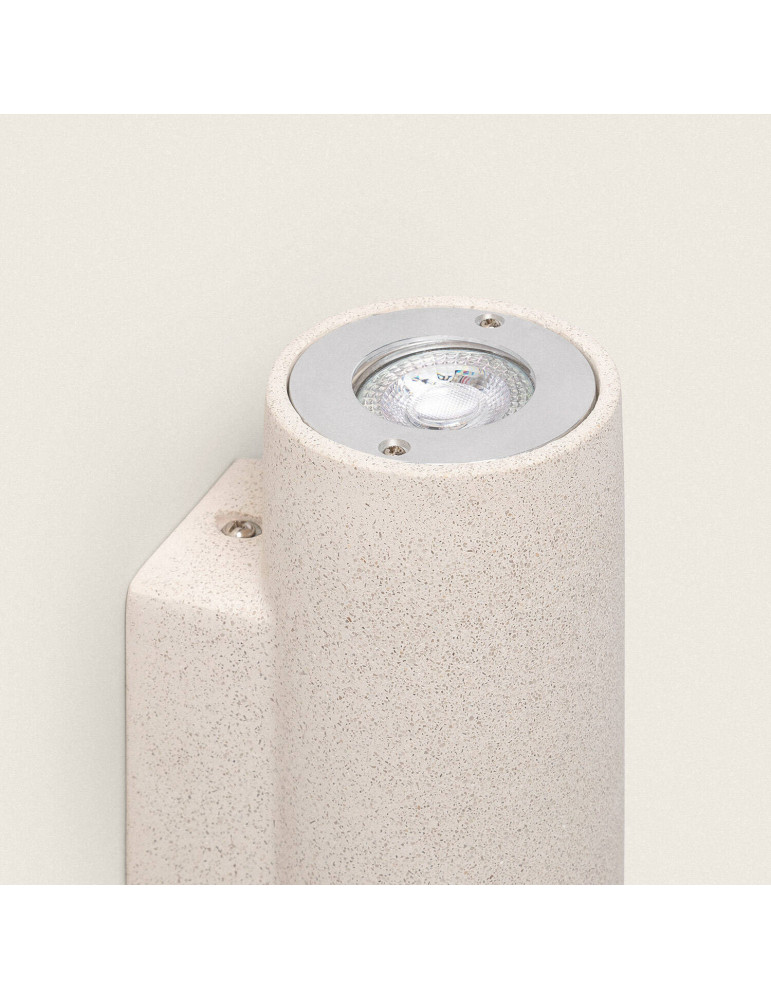 Applique Murale Extérieure Ciment Éclairage en Double Face Banjar