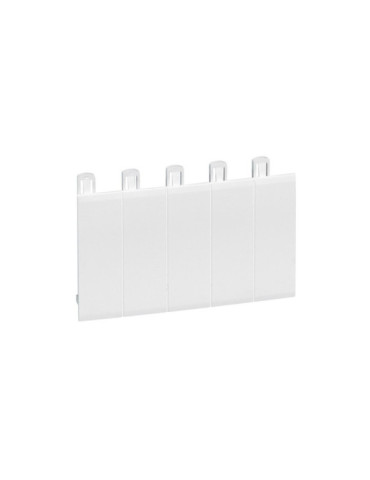 Obturateur 5 Modules pour Cache-Bornes EKINOXE RAL 9003 LEGRAND 001660