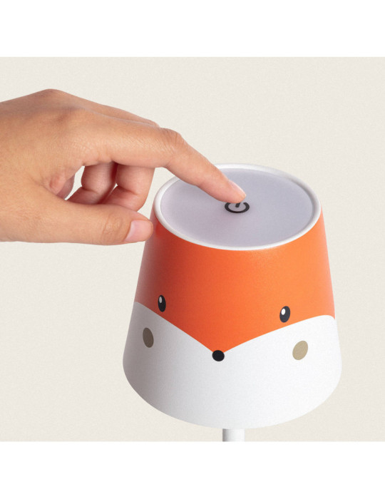 Lampe à Poser LED Portable 3W Anisa Kids Métal avec Batterie Rechargeable USB