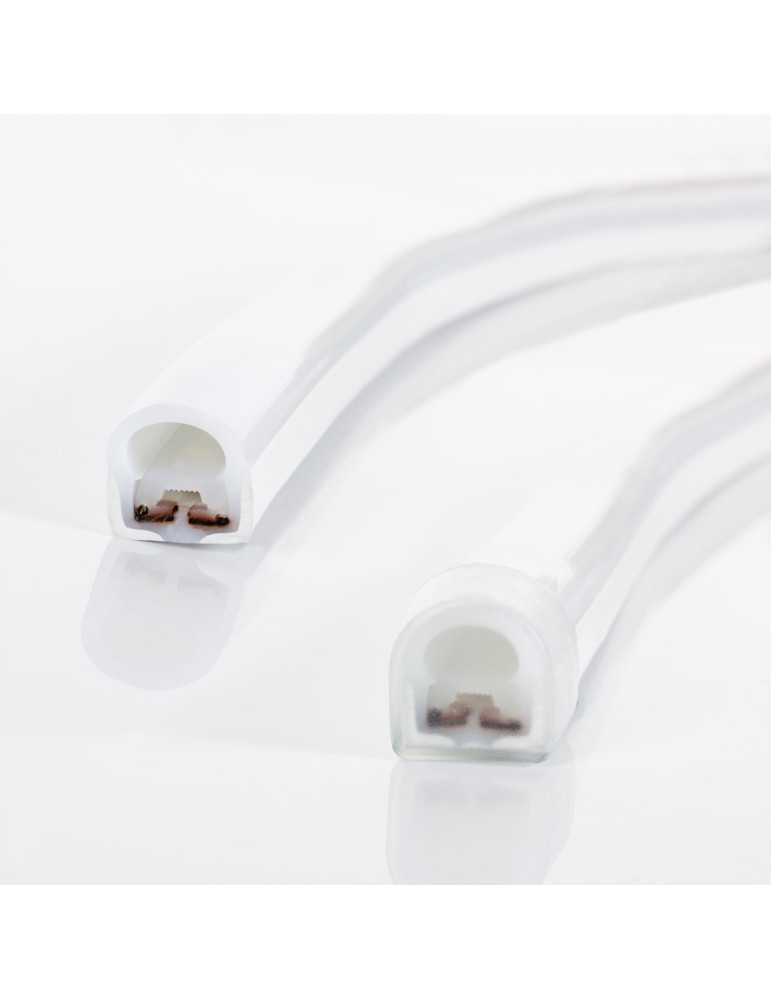 Tira Neón LED Regulable 220V AC 120 LED/m Azul IP67 a Medida Corte cada 100 cm