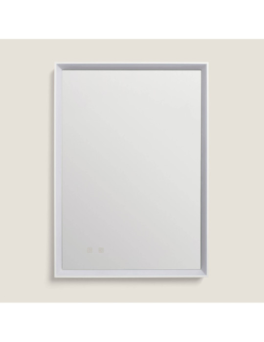 Miroir Salle de Bain avec Éclairage LED Anti-buée 80x60 cm Maia Miroir Salle de Bain avec Éclairage LED Anti-buée 80x60 cm Maia