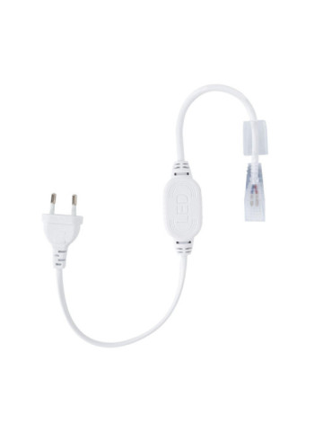 Câble Rectificateur Courant Ruban LED 220V AC SMD&COB IP65 Monochrome Coupe tous les 50cm