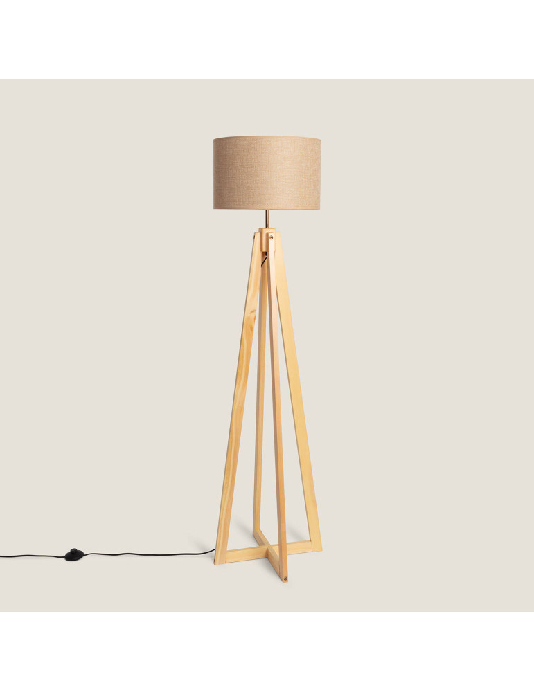 Lampadaire Bois Korsade Lampadaire Bois Korsade
