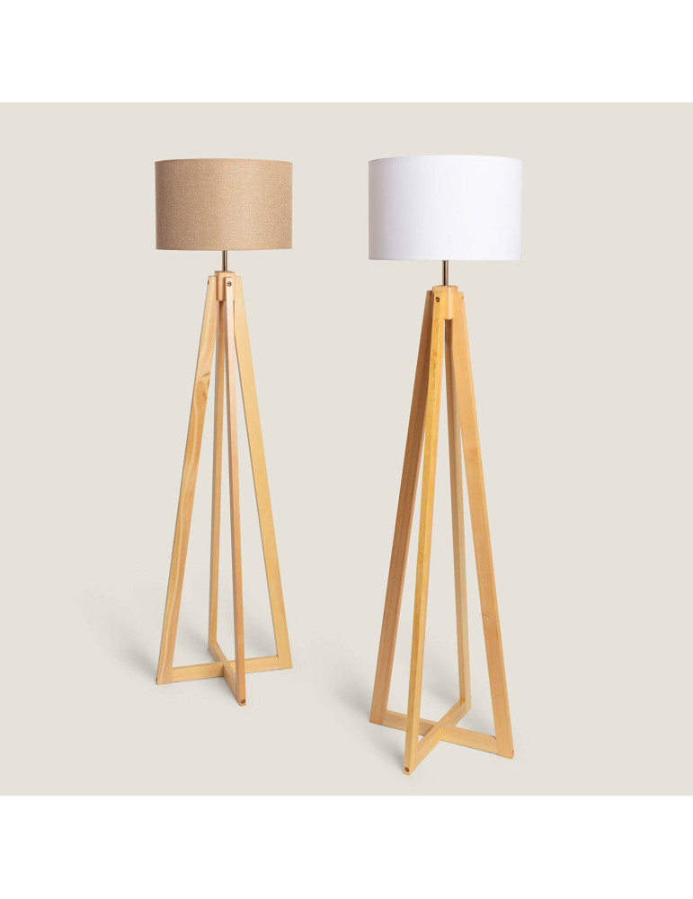 Lampadaire Bois Korsade