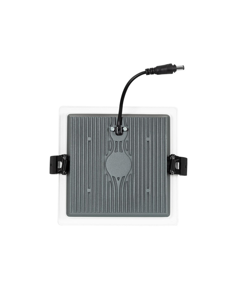 Downlight LED 15W Carré SAMSUNG Aero 130 lm/W Microprismatique LIFUD Coupe 135x135 mm