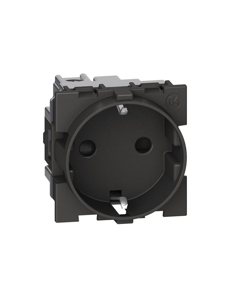 Prise Schuko 2P+T 16A 2 Modules BTicino Living Now K_4141