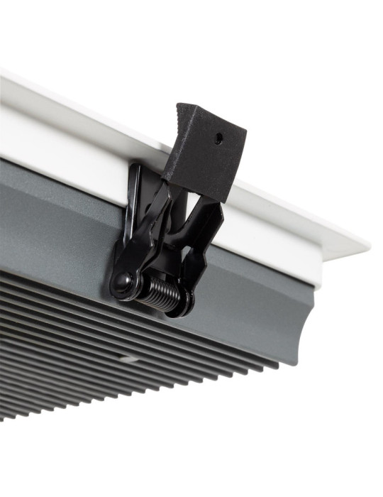 Downlight LED 25W Carré SAMSUNG Aero 130 lm/W Microprismatique LIFUD Coupe 165x165 mm