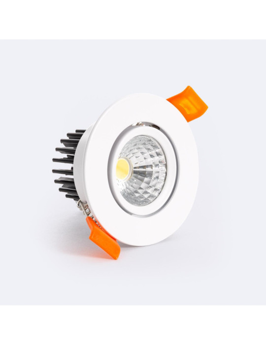 Spot Downlight LED 5W Rond Dimmable Dim to Warm Coupe  Ø 50 mm
