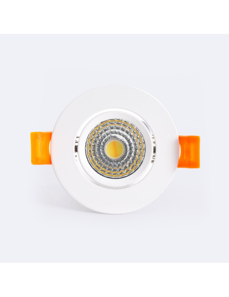 Spot Downlight LED 5W Rond Dimmable Dim to Warm Coupe  Ø 50 mm