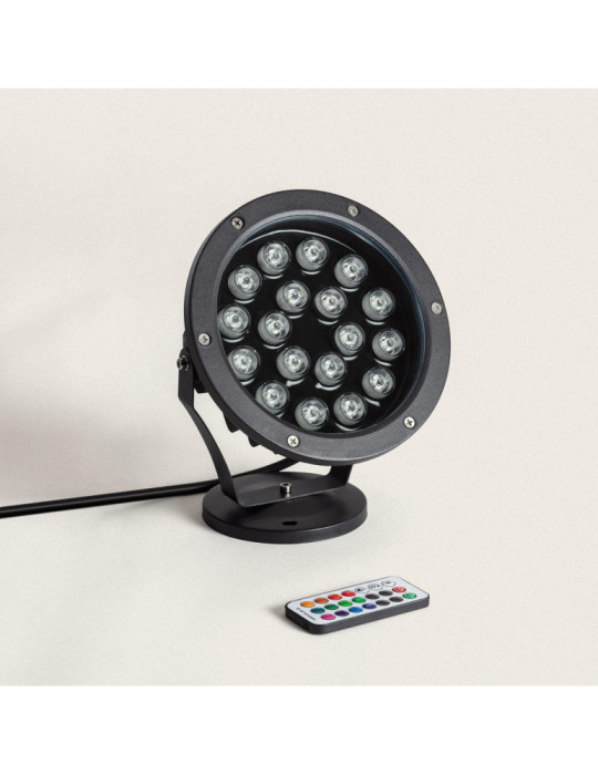 Spot Extérieur LED 18W RGB Colmar