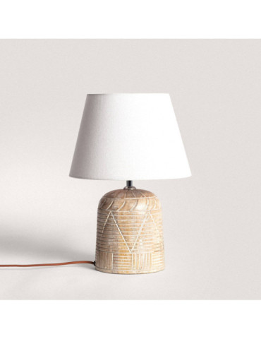 Lampe à Poser en bois Koson ILUZZIA