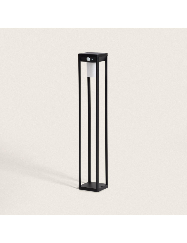 Balise Extérieure sur Pied Solaire LED 60cm Aluminium avec Détecteur de Mouvement Devah Balise Extérieure sur Pied Solaire LED 60cm Aluminium avec Détecteur de Mouvement Devah