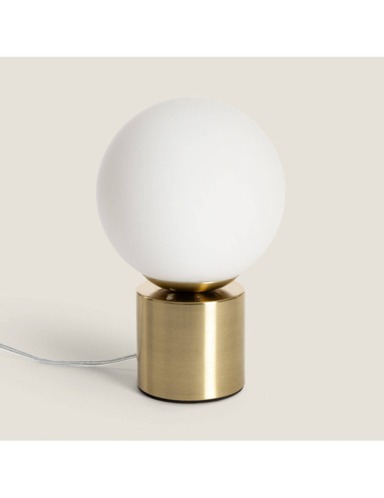 Lampe à Poser Métal et Verre Atenas Lampe à Poser Métal et Verre Atenas