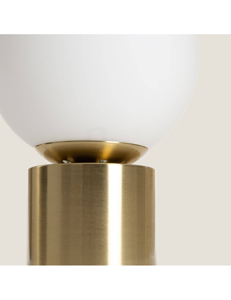 Lampe à Poser Métal et Verre Atenas