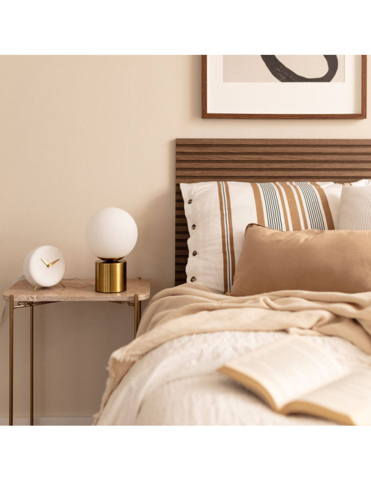 Lampe à Poser Métal et Verre Atenas