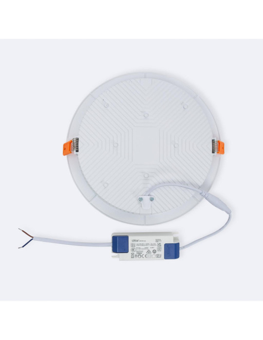 Downlight LED 24W Rond OSRAM Aero 110 lm/W LIFUD Coupe Ø 200 mm