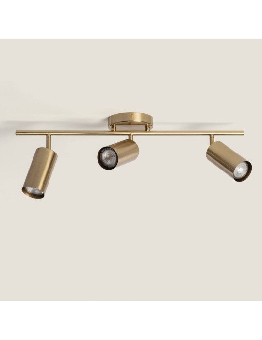 Plafonnier Métal Dariel 3 Spots