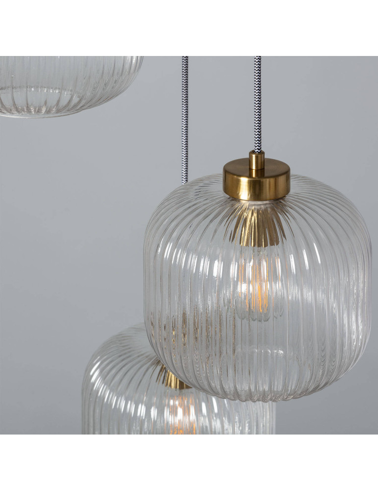 Suspension Verre Tri Wilde