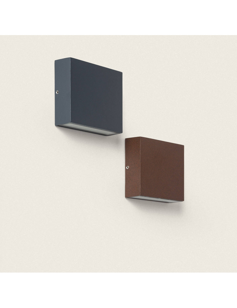 Applique Murale LED Extérieure 7 W Aluminium  Éclairage Double Face CCT Sélectionnable Brooky S