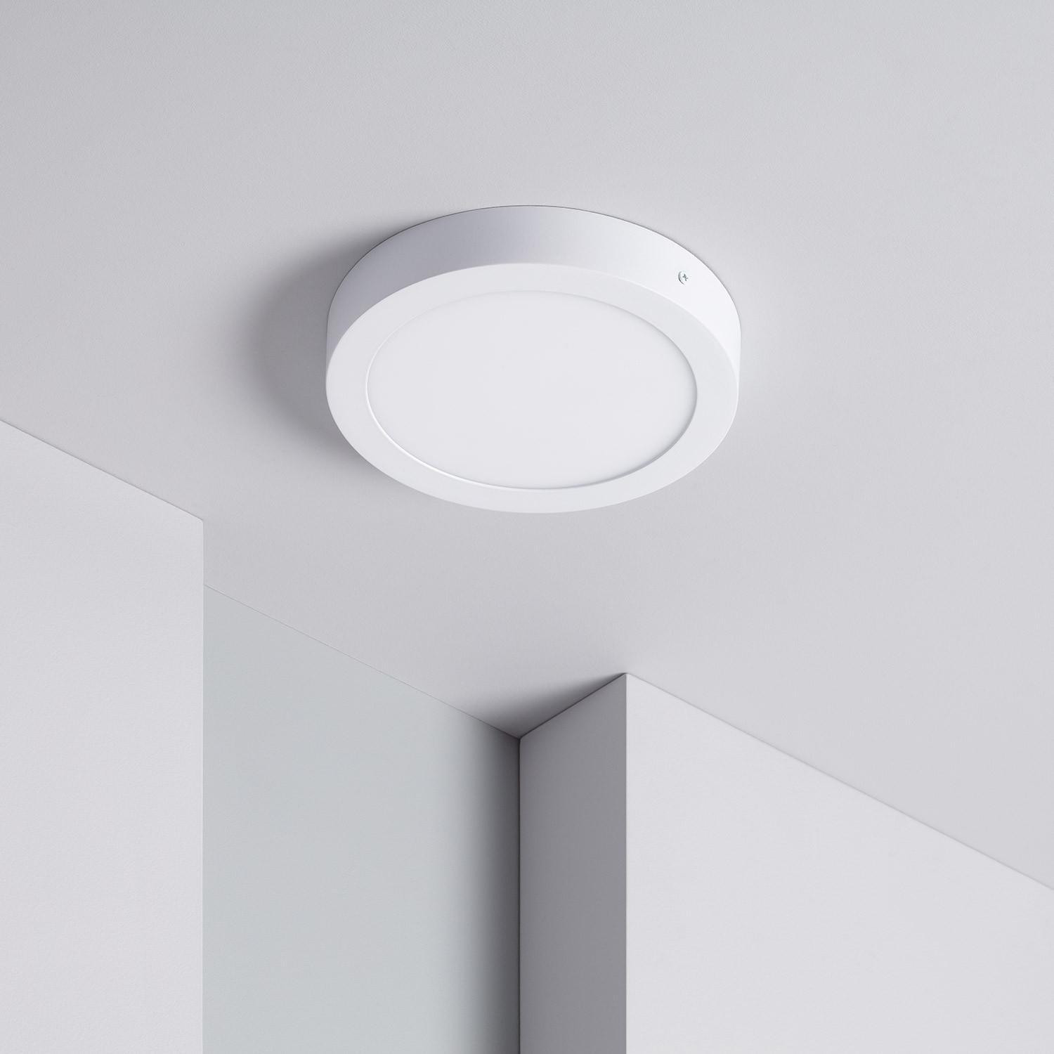 Plafonnier LED Rond 18W Ø225mm Blanc chaud 3000K