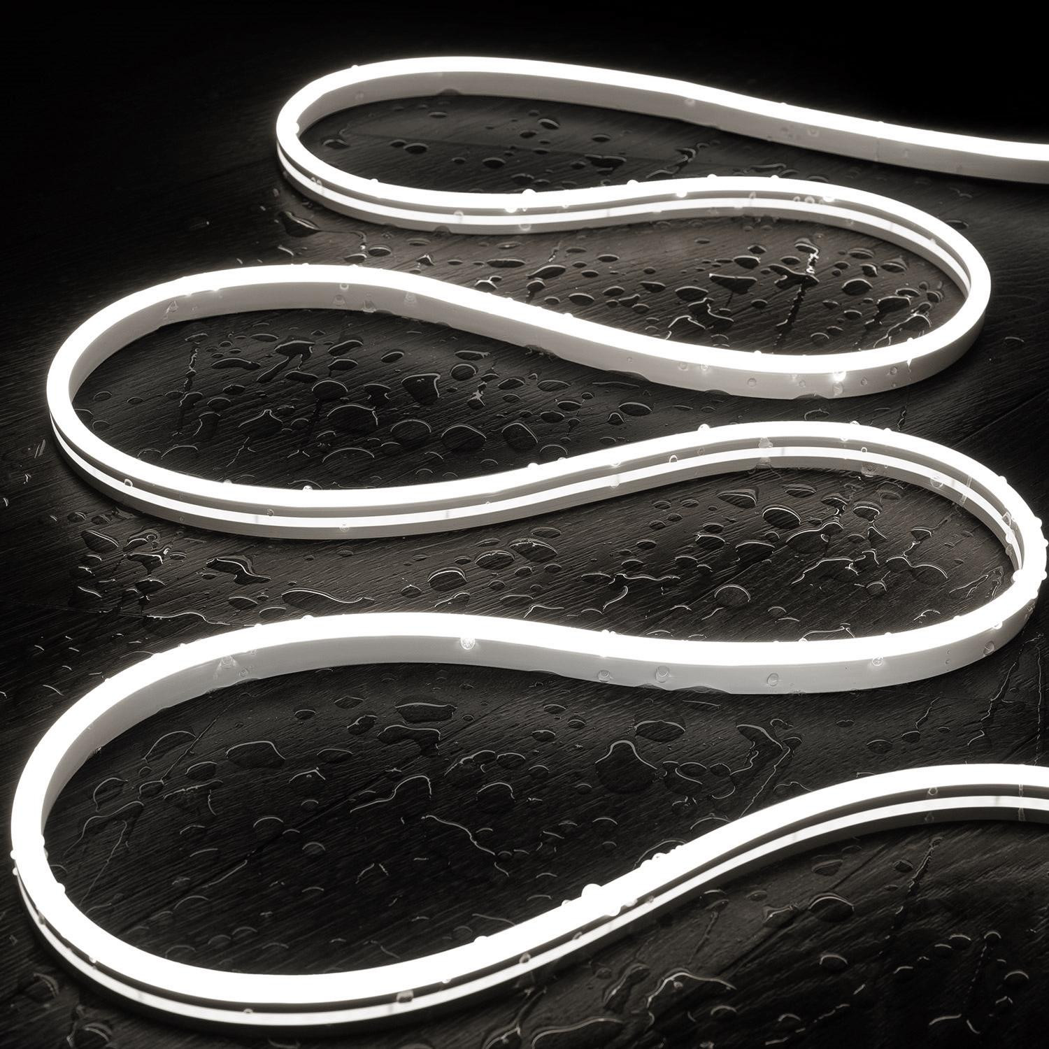 Gaine Néon LED 48V DC NFLEX6 120LED/m Blanc Froid IP65 Coupe tous les 5 cm 1 m