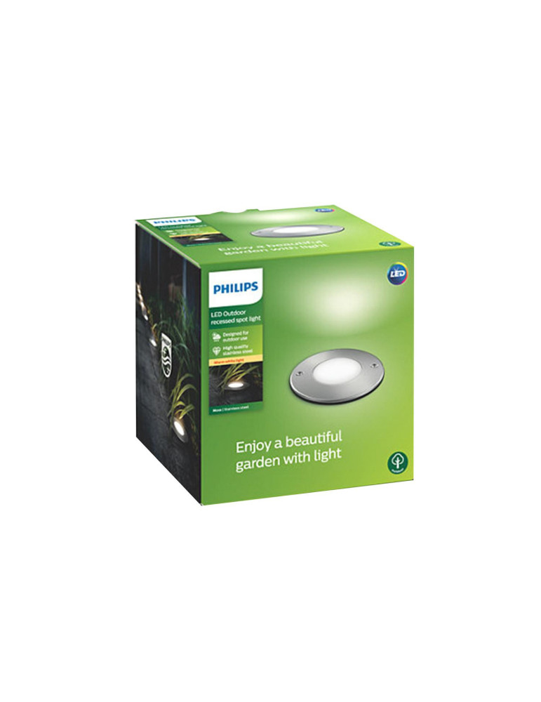 Spot LED Encastrable au Sol LED PHILIPS Moss 3W IP67
