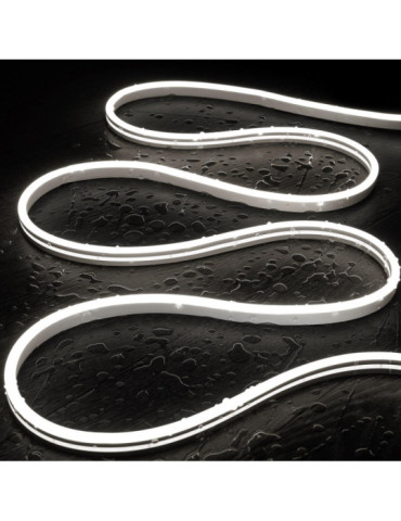 Gaine Néon LED 48V DC NFLEX6 120 LED/m Blanc Froid IP65 sur Mesure Coupe tous les 5 cm