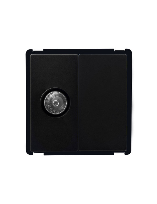 Prise TV + Obturateur Modern