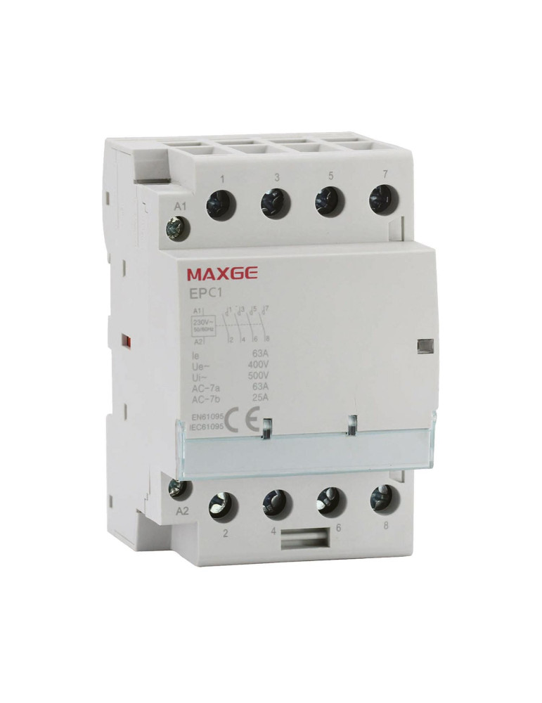 Contacteur MAXGE 4P-63A-230V AC