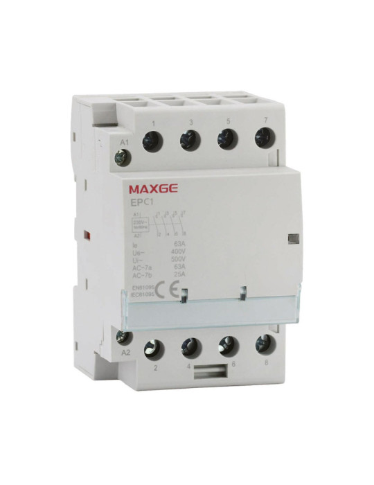 Contacteur MAXGE 4P-63A-230V AC
