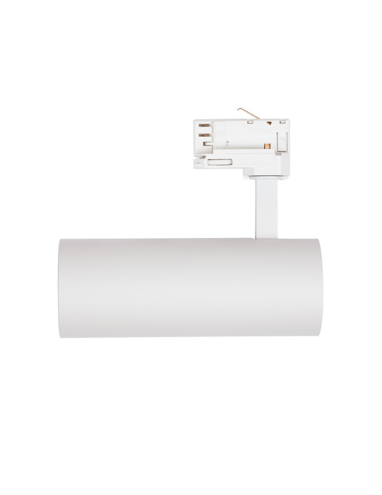 Spot LED sur Rail Triphasé 30W Bertha CCT Blanc
