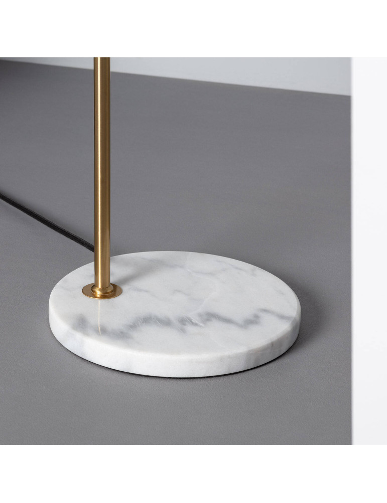 Lampadaire Marbre et Métal Tinos