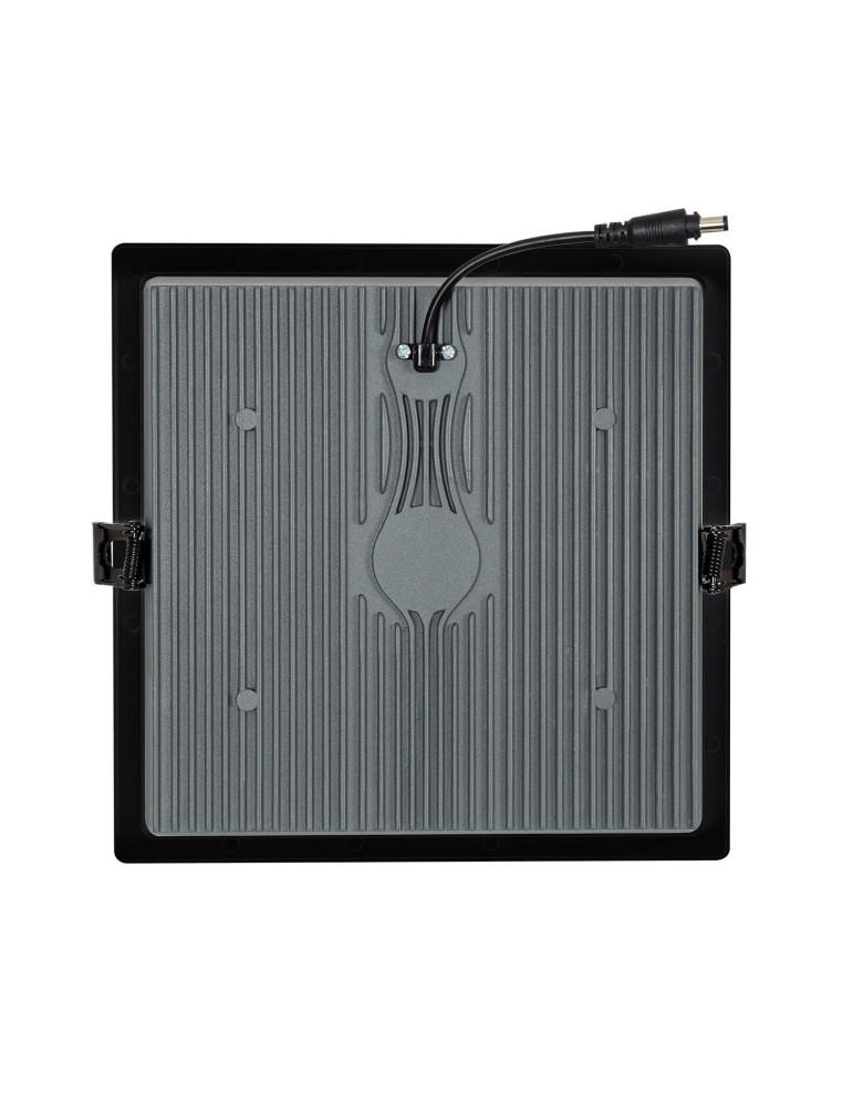 Downlight LED 30W Carré SAMSUNG Aero 130 lm/W Microprismatique LIFUD Coupe 210x210 mm Noir