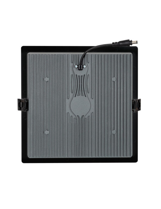 Downlight LED 30W Carré SAMSUNG Aero 130 lm/W Microprismatique LIFUD Coupe 210x210 mm Noir