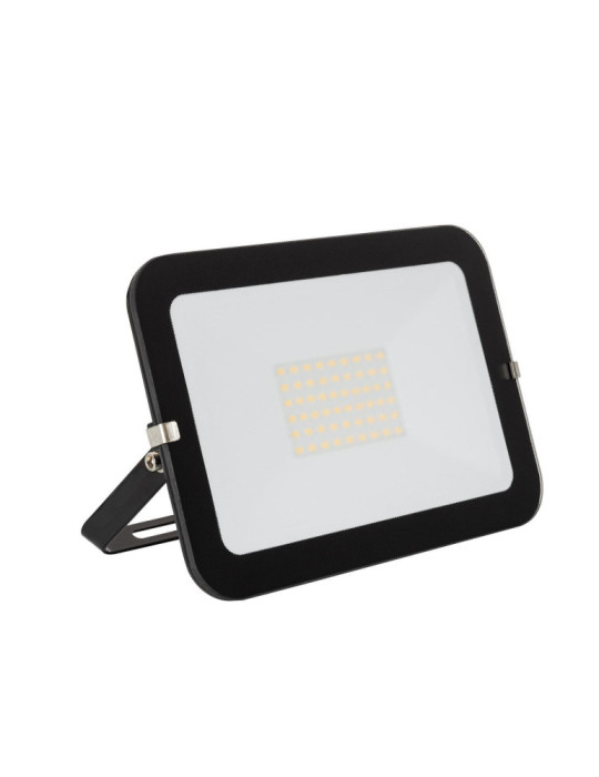 Projecteur LED Extra-Plat Crystal 120lm/W IP65 50W Noir