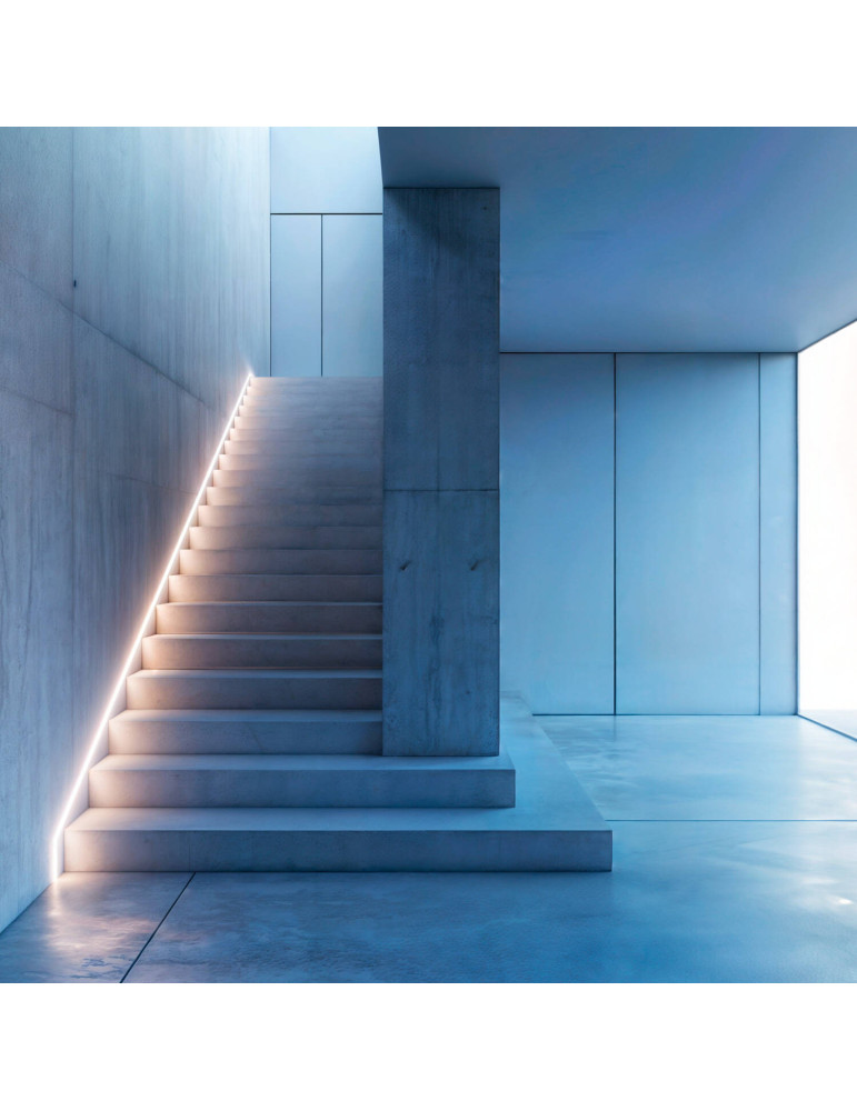 Tube Silicone LED Flex Encastré pour Ruban jusqu'à 8 mm EL0612