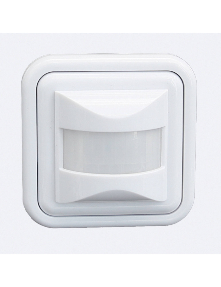 Détecteur de Présence PIR et Crépuscule 160º encastrable