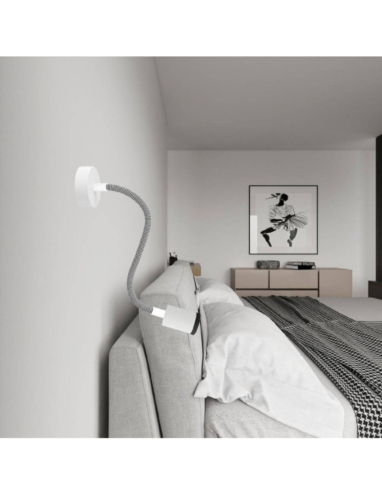 Lampe Murale LED Mini Spotlight Flex 30 Creative-Cables APMFLGUTIS30TISRM04-L