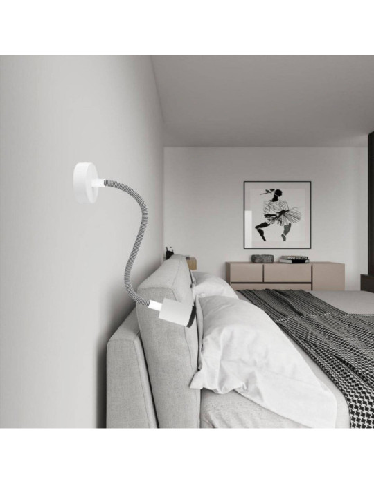 Lampe Murale LED Mini Spotlight Flex 30 Creative-Cables APMFLGUTIS30TISRM04-L