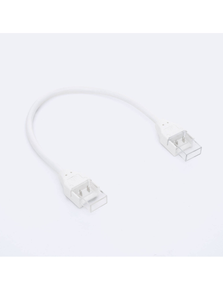 Connecteur Hippo Double avec Câble pour Ruban SILICONE FLEX SMD & COB Largeur de 10mm